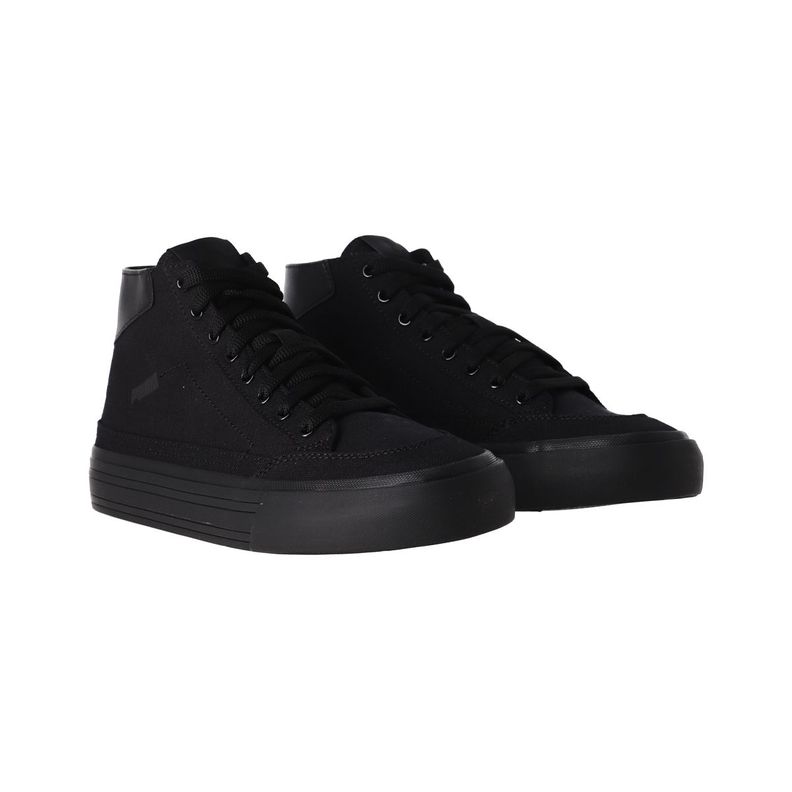Zapatilla Puma Court Classic Vulc Mid Hombre Negras-2