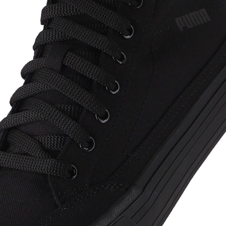 Zapatilla Puma Court Classic Vulc Mid Hombre Negras-5