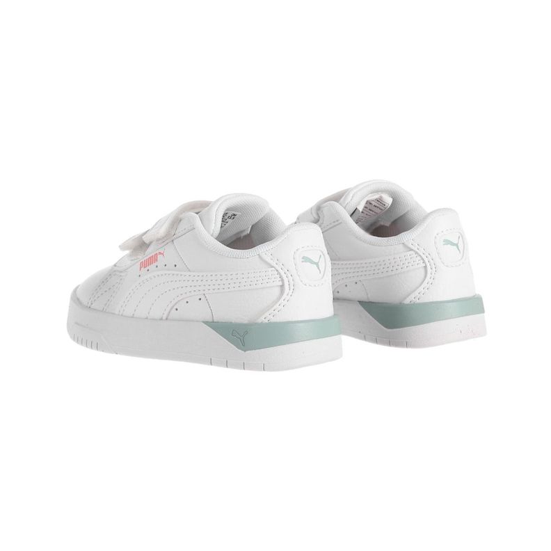 Zapatillas Urbanas Baby Jada Classic Puma Blancas/Verdes-3