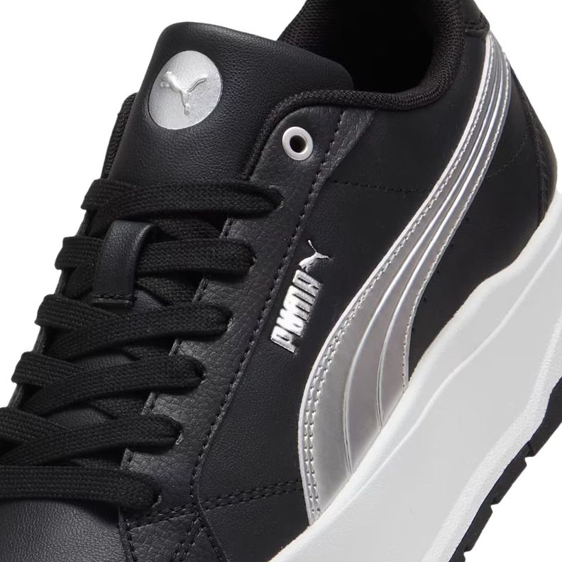 Zapatillas Puma Karmen II Metallic Dream Mujer Negra/Plata-5