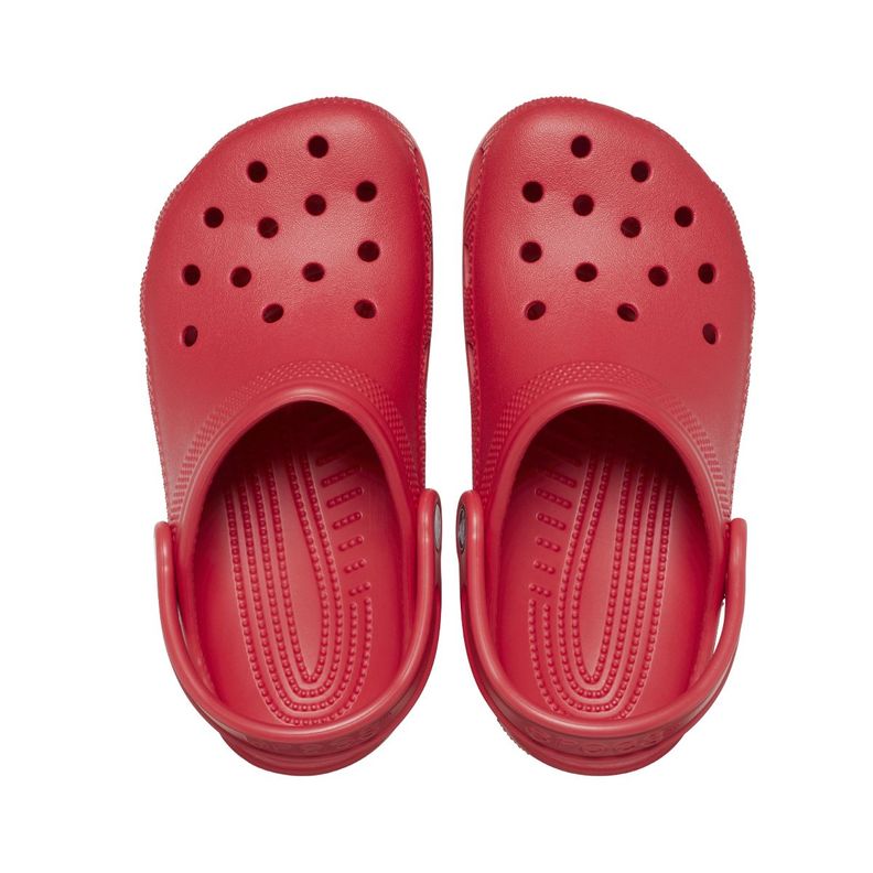 Zueco Crocs Classic Niño Varsity Red-5