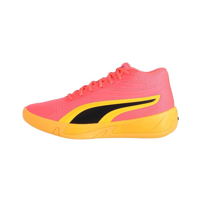 Zapatilla Puma Court Pro Hombre Naranjas/Amarillas/Negras-0