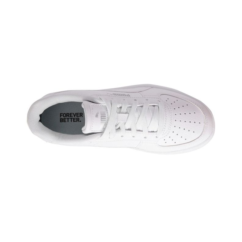 Zapatillas Urbanas Mujer Caven 2.0 Puma Blancas-4