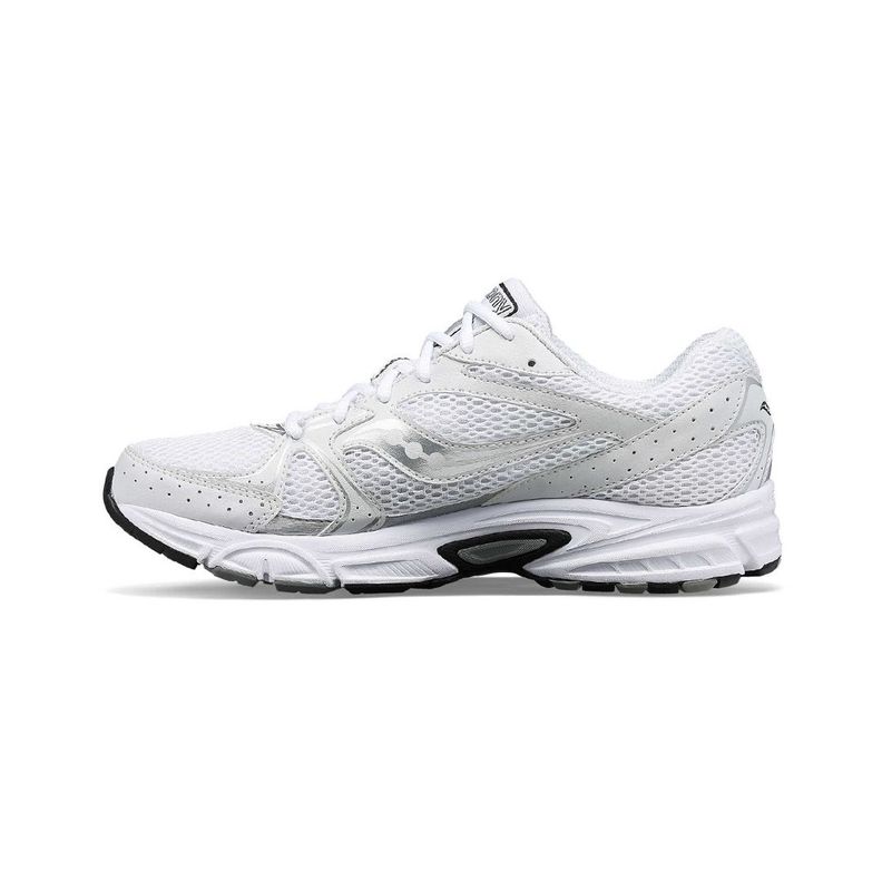Zapatilla Saucony Grid Ride Millennium Hombre White/Silver-0