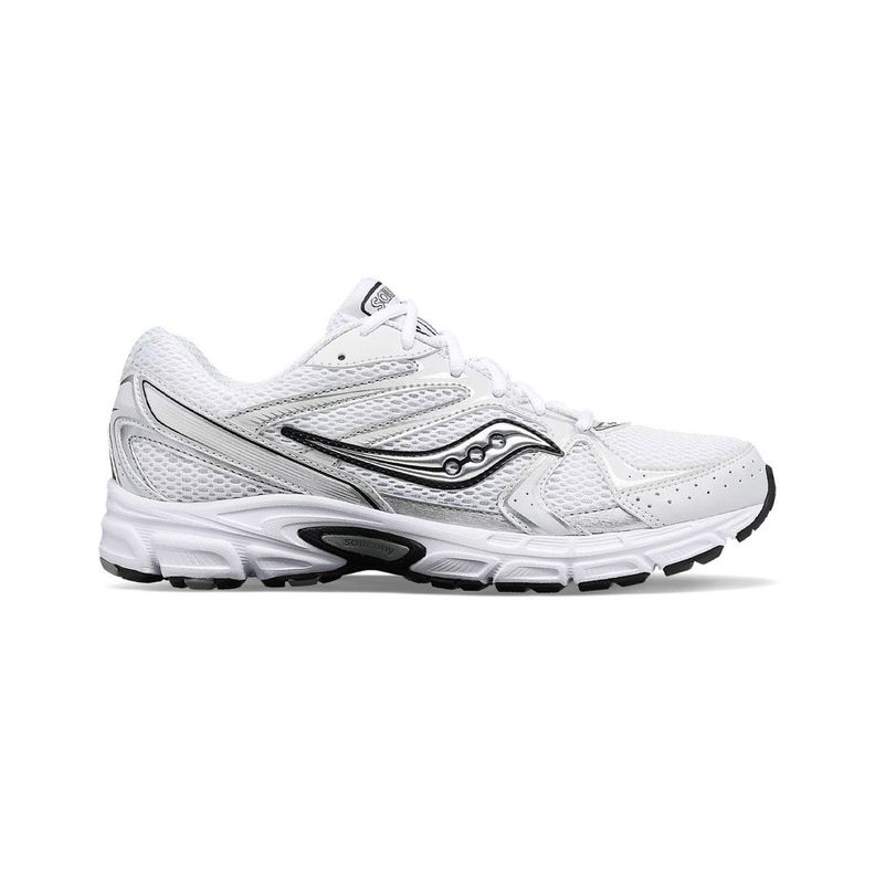 Zapatilla Saucony Grid Ride Millennium Hombre White/Silver-1