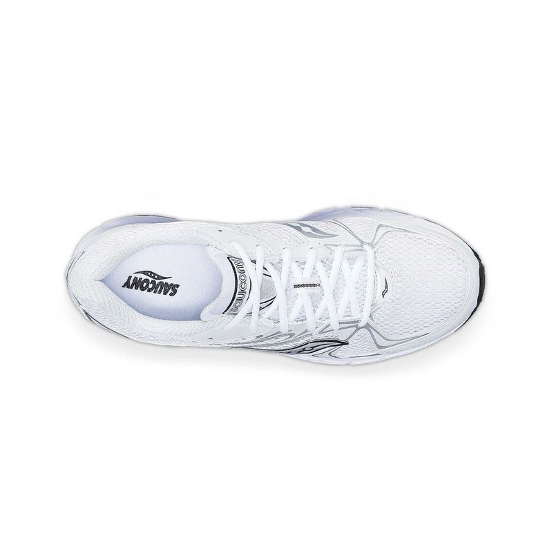 Zapatilla Saucony Grid Ride Millennium Hombre White/Silver-3
