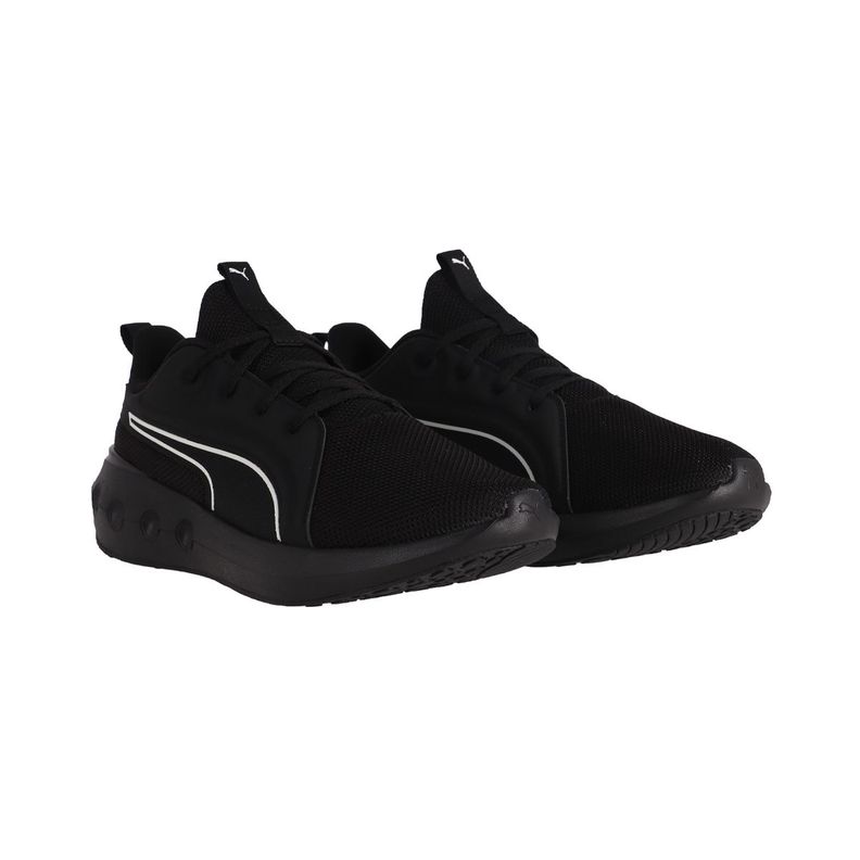 Zapatilla Puma Softride Carson Hombre Negras/Blancas-2