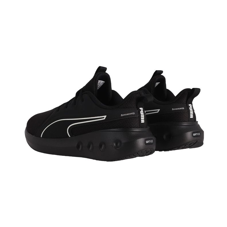 Zapatilla Puma Softride Carson Hombre Negras/Blancas-3