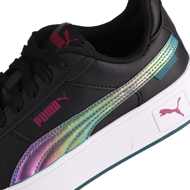 Zapatilla Puma Carina Street Bouncy Sky Joven Negras/Celeste-5
