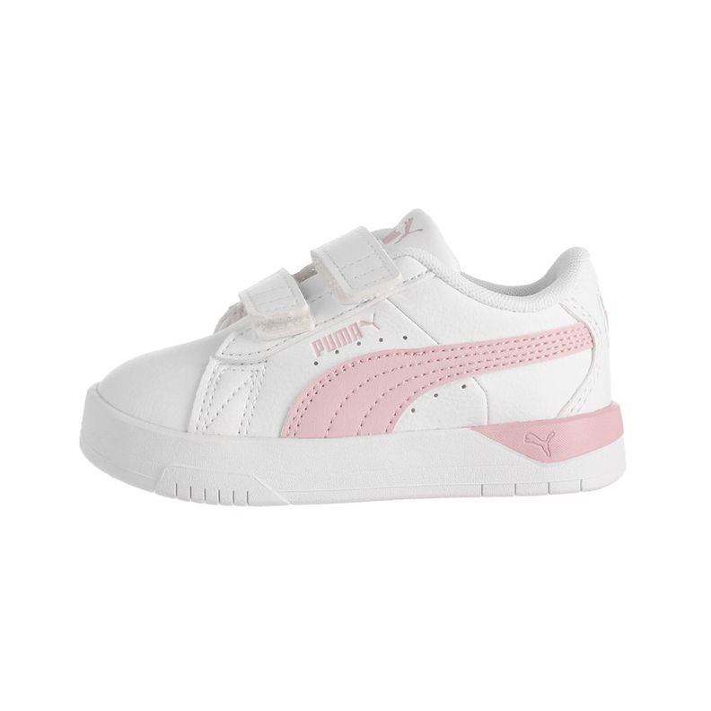 Zapatillas Urbanas Baby Jada Classic Puma Blancas/Rosadas-0