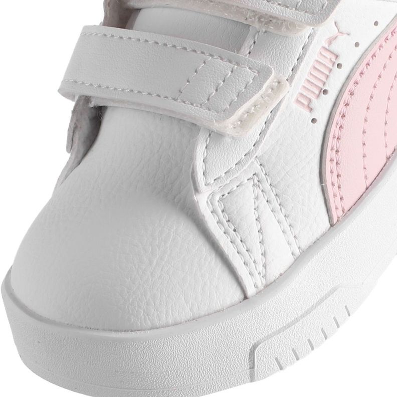 Zapatillas Urbanas Baby Jada Classic Puma Blancas/Rosadas-5