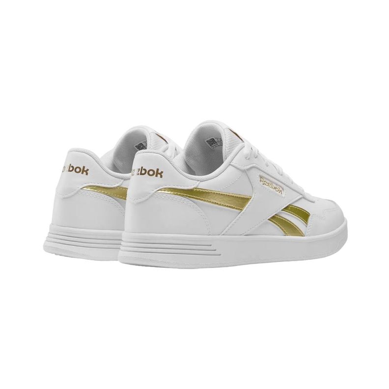 Zapatillas Urbanas Reebok Clasics Court Advance Mujer Blanca-3