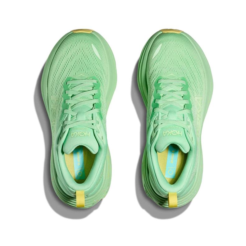 Zapatilla Hoka Bondi 8 Hombre Lime Glow/Lemonade-1
