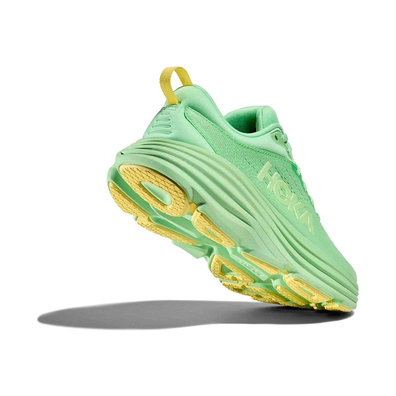 Zapatilla Hoka Bondi 8 Hombre Lime Glow/Lemonade-3