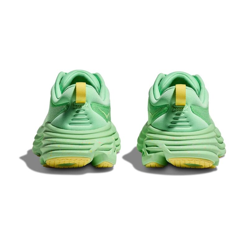Zapatilla Hoka Bondi 8 Hombre Lime Glow/Lemonade-4