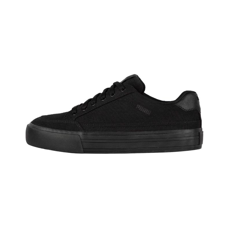 Zapatillas Urbanas Puma Court Classic Vulc Hombre Negras-0