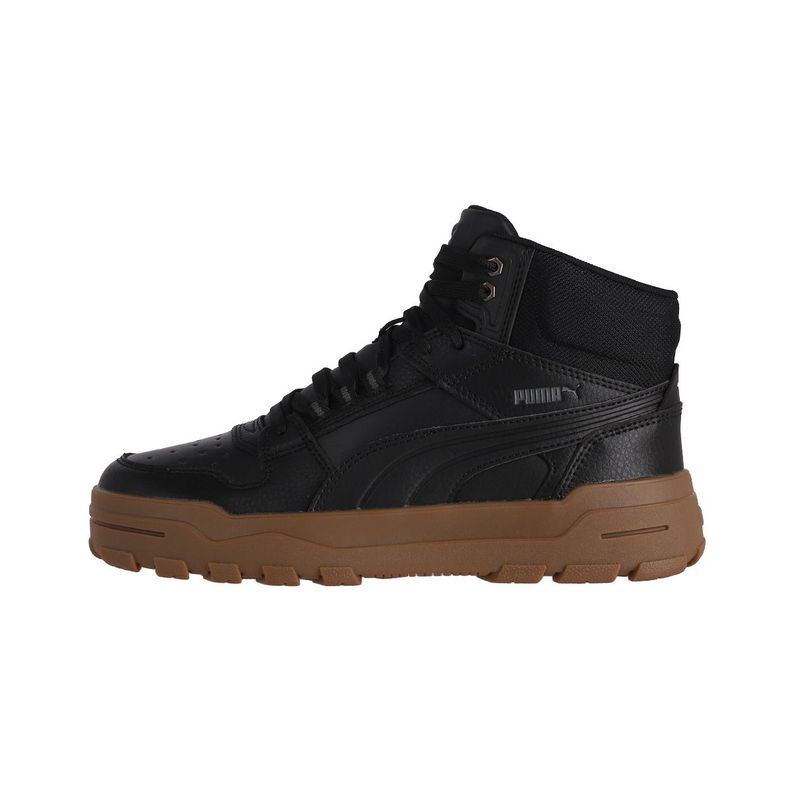 Zapatilla Puma Rebound Abrupt Hombre Negras/Café-0