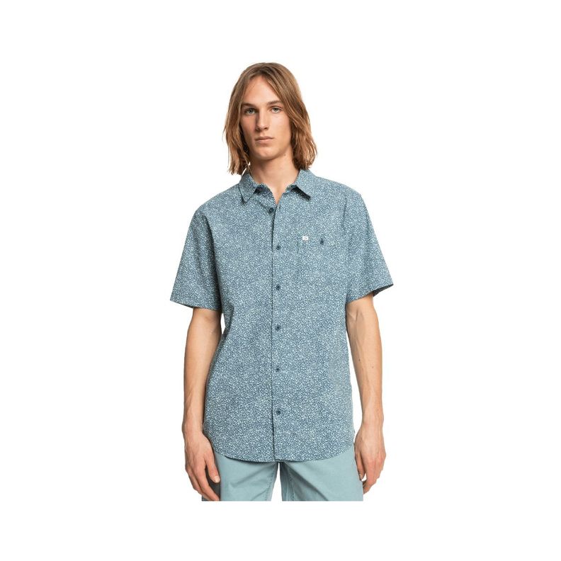 Camisa Quiksilver Mini Trip Hombre Light Blue