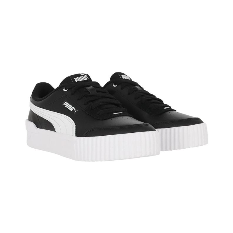 Zapatilla Puma Carina Lift Mujer Black/White-2