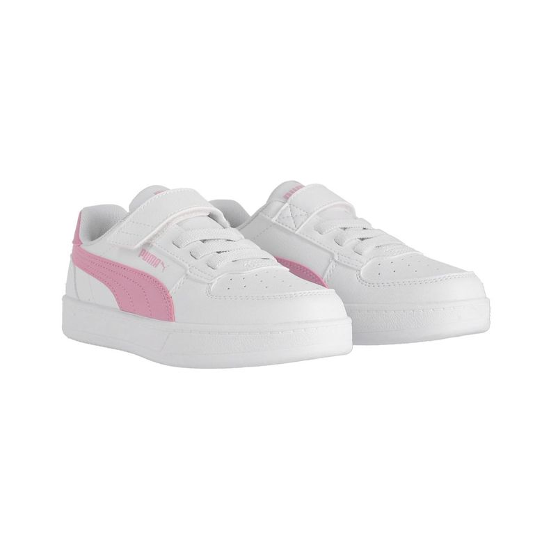 Zapatilla Puma Caven 2.0 Niña Blancas/Rosadas-2