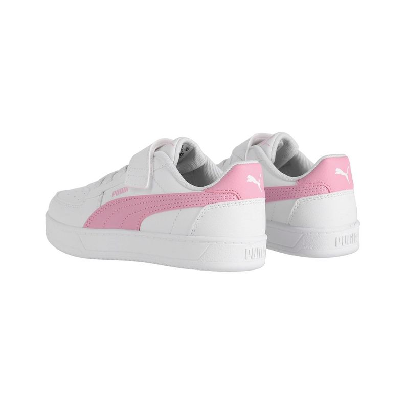 Zapatilla Puma Caven 2.0 Niña Blancas/Rosadas-3