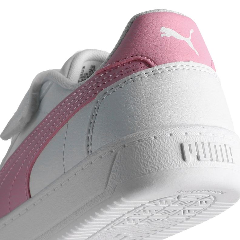 Zapatilla Puma Caven 2.0 Niña Blancas/Rosadas-5