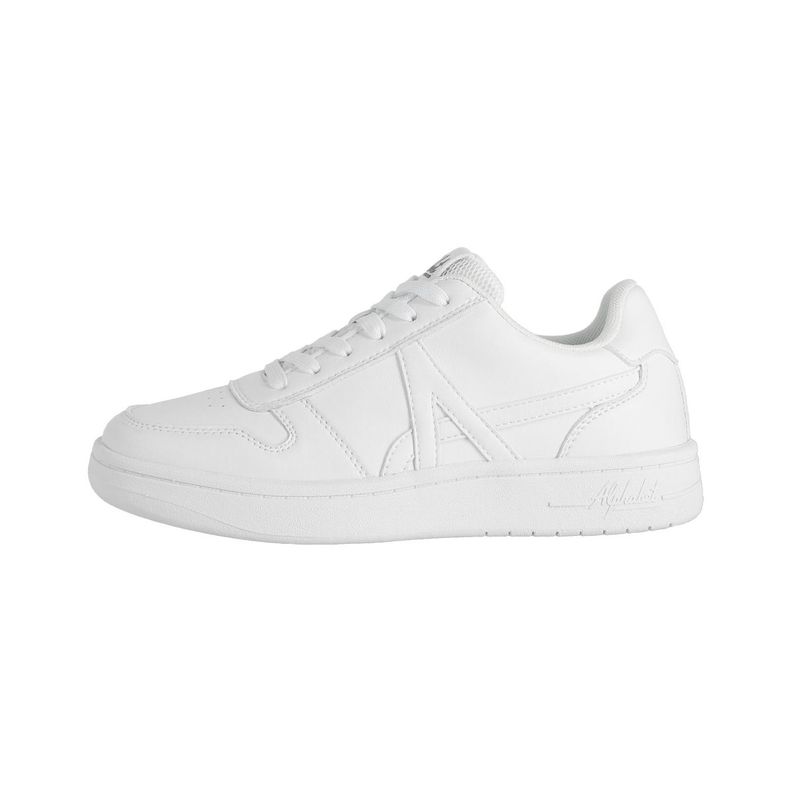 Zapatillas Urbanas Joven Alphabet Cross Low Blancas-1