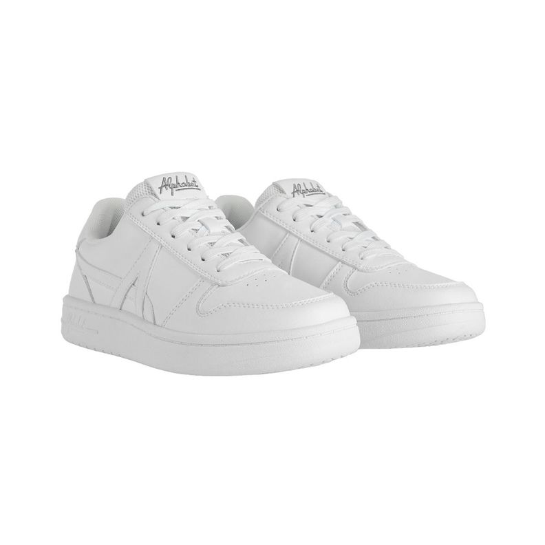Zapatillas Urbanas Joven Alphabet Cross Low Blancas-2