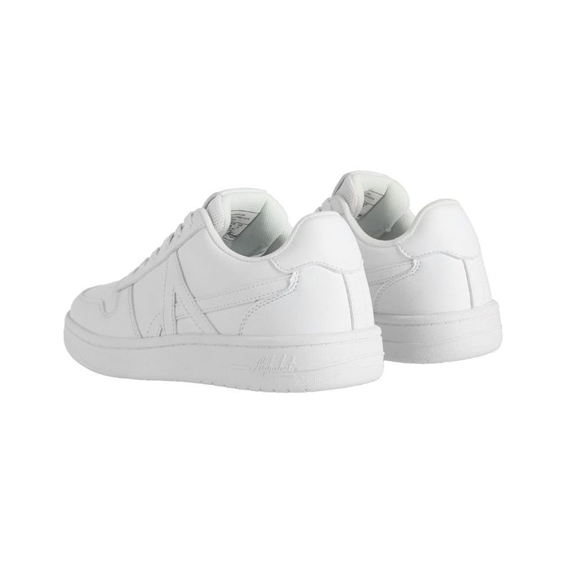 Zapatillas Urbanas Joven Alphabet Cross Low Blancas-3