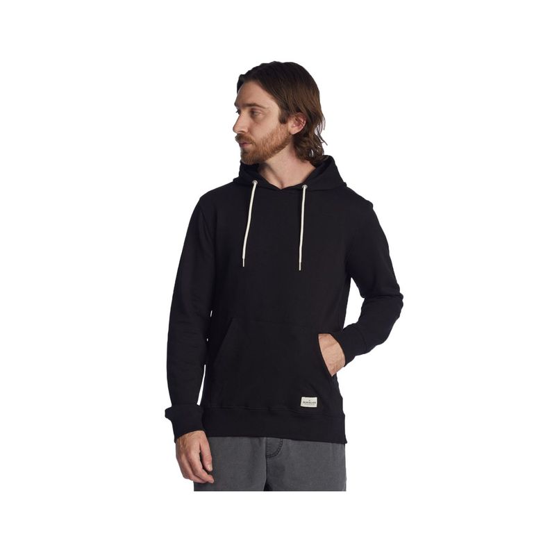 Polerón Quiksilver Essentials Organic Solid Hombre Black-0
