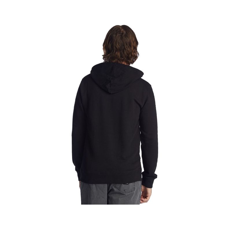 Polerón Quiksilver Essentials Organic Solid Hombre Black-2