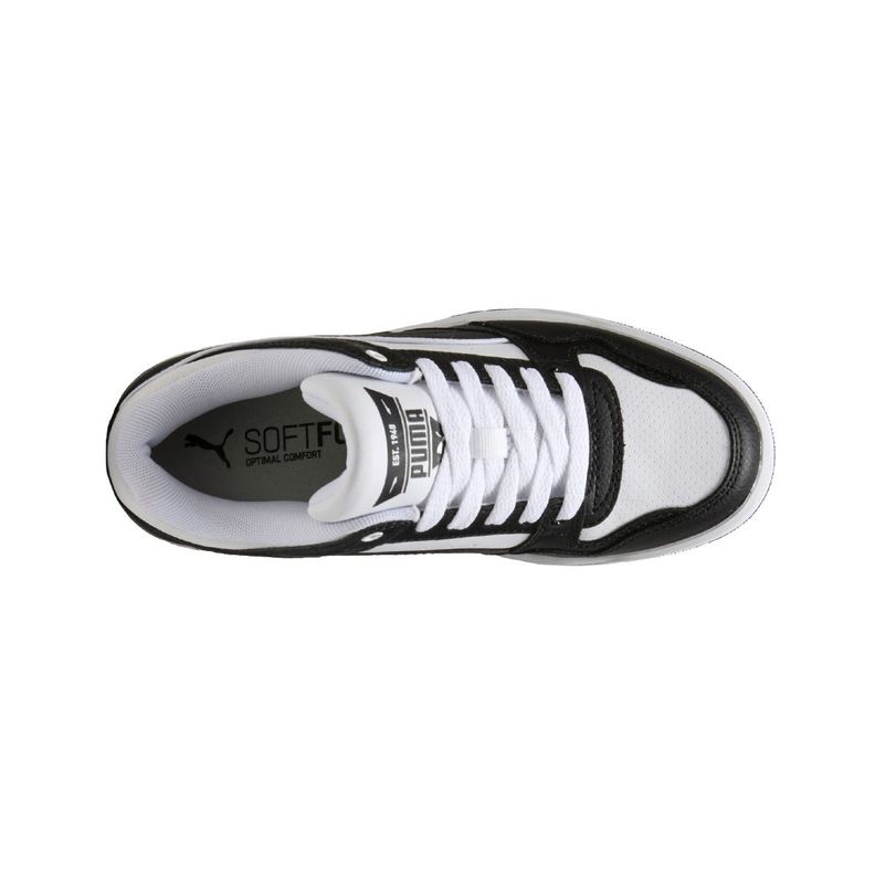 Zapatillas Urbanas Joven Rebound Retro Puma Negro/Blanco-4