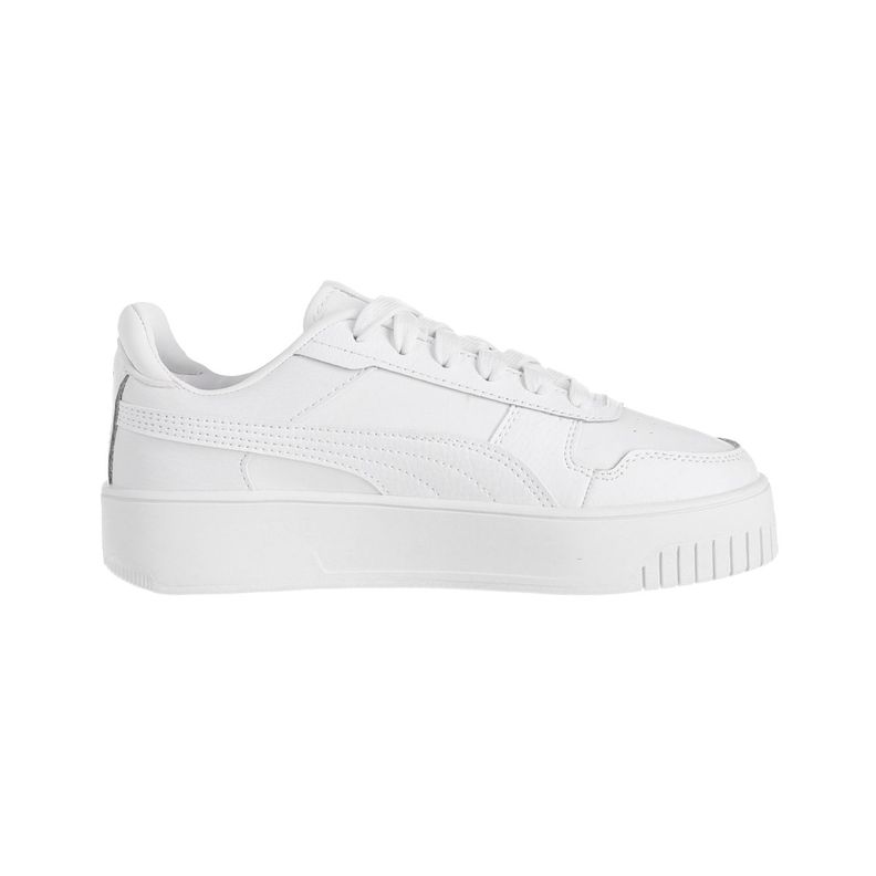 Zapatilla Puma Carina Street Mujer Blancas/Doradas-1