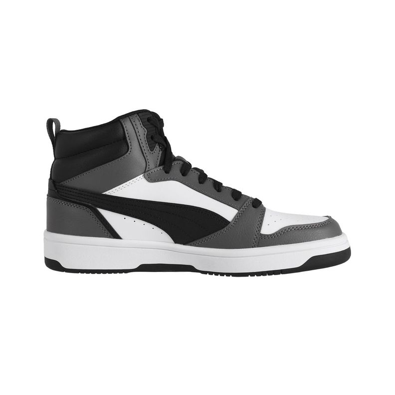 Zapatilla Puma Rebound v6 Hombre Blancas/Negras/Grises-1