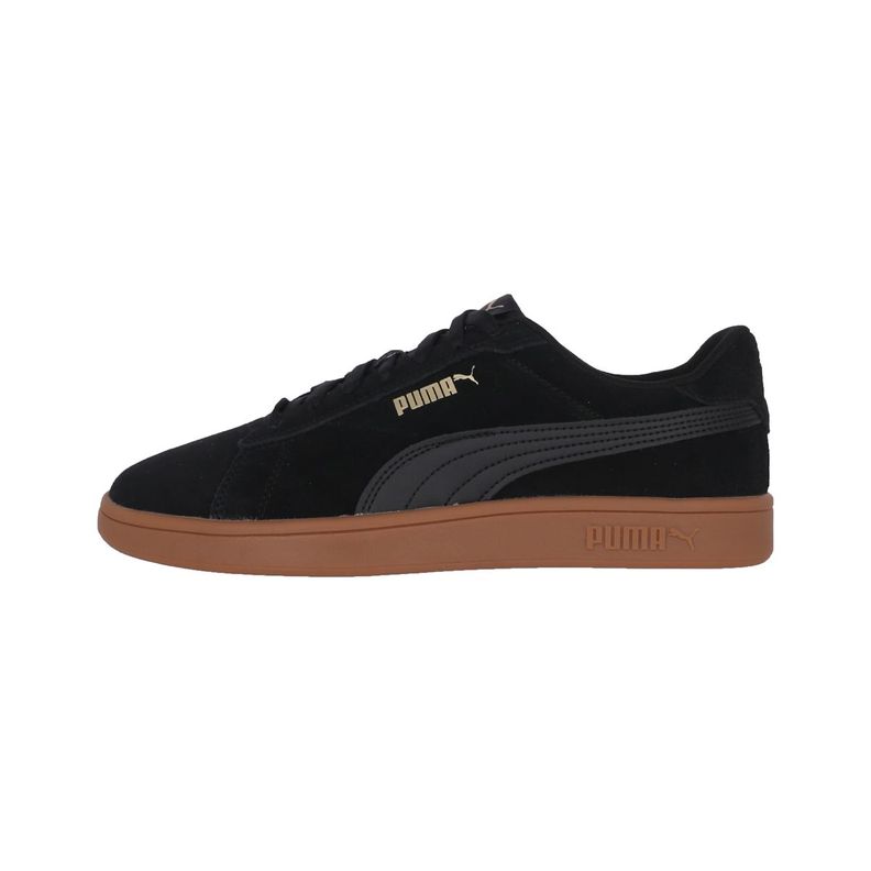 Zapatilla Puma Smash 3.0 Hombre Black/Gold/Gum-0