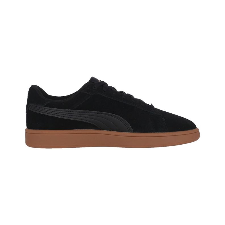 Zapatilla Puma Smash 3.0 Hombre Black/Gold/Gum-1