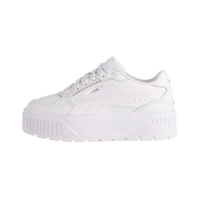 Zapatillas Urbanas Puma Karmen II Idol Mujer Blancas-0
