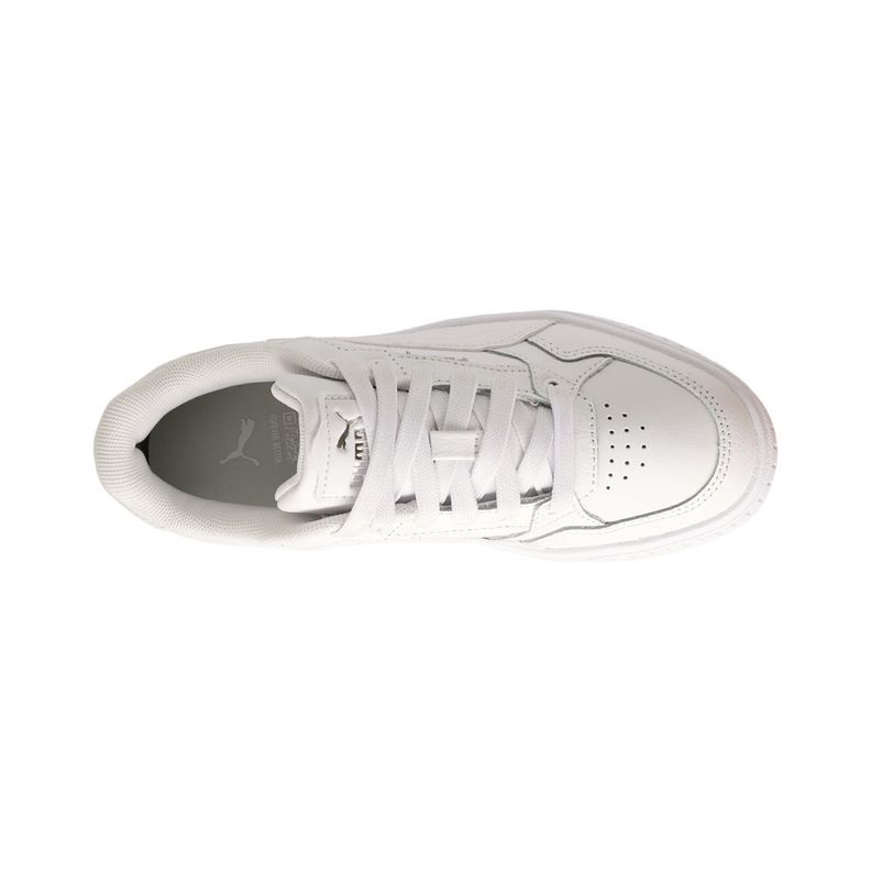 Zapatillas Urbanas Puma Karmen II Idol Mujer Blancas-4