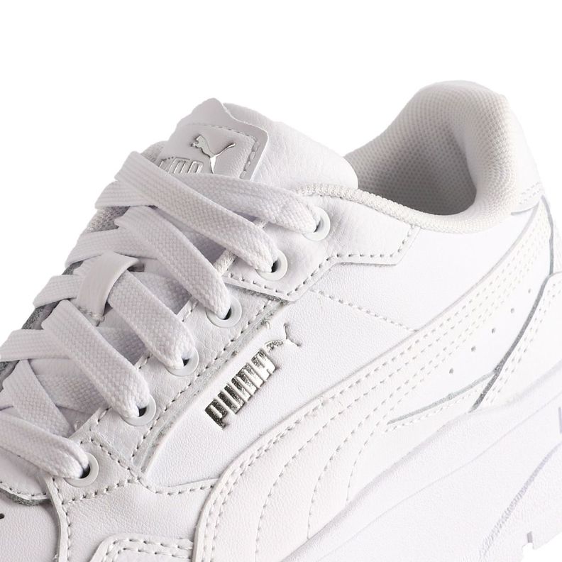 Zapatillas Urbanas Puma Karmen II Idol Mujer Blancas-5