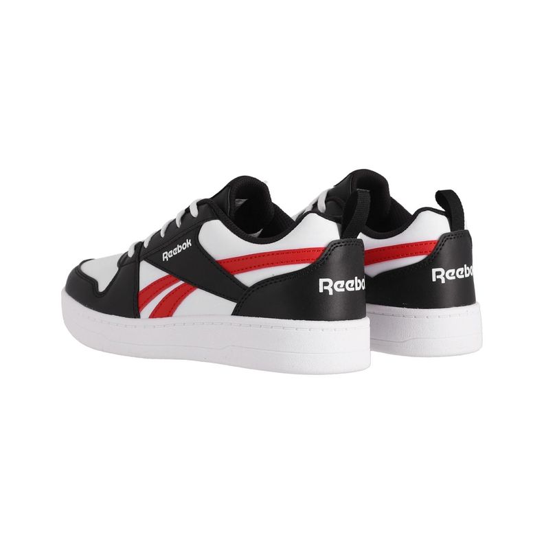 Zapatilla Reebok Royal Prime 2.0 Joven Negras/Blancas/Rojas-3