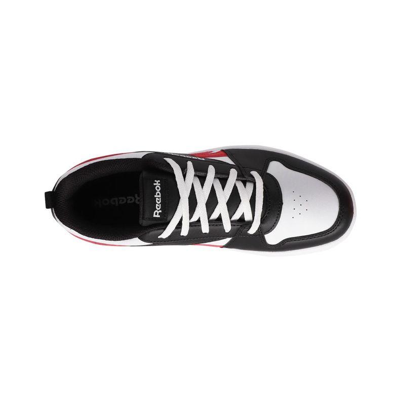 Zapatilla Reebok Royal Prime 2.0 Joven Negras/Blancas/Rojas-4
