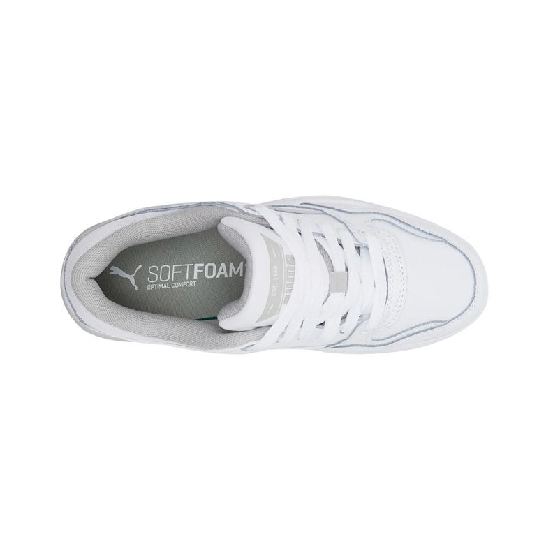 Zapatillas Urbanas Joven Rebound Retro Puma Blancas-1