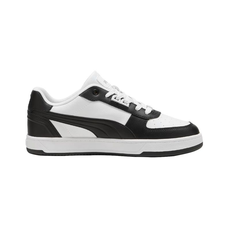 Zapatillas Urbanas Puma Caven 2.0 Lux Unisex Blancas/Negras-1