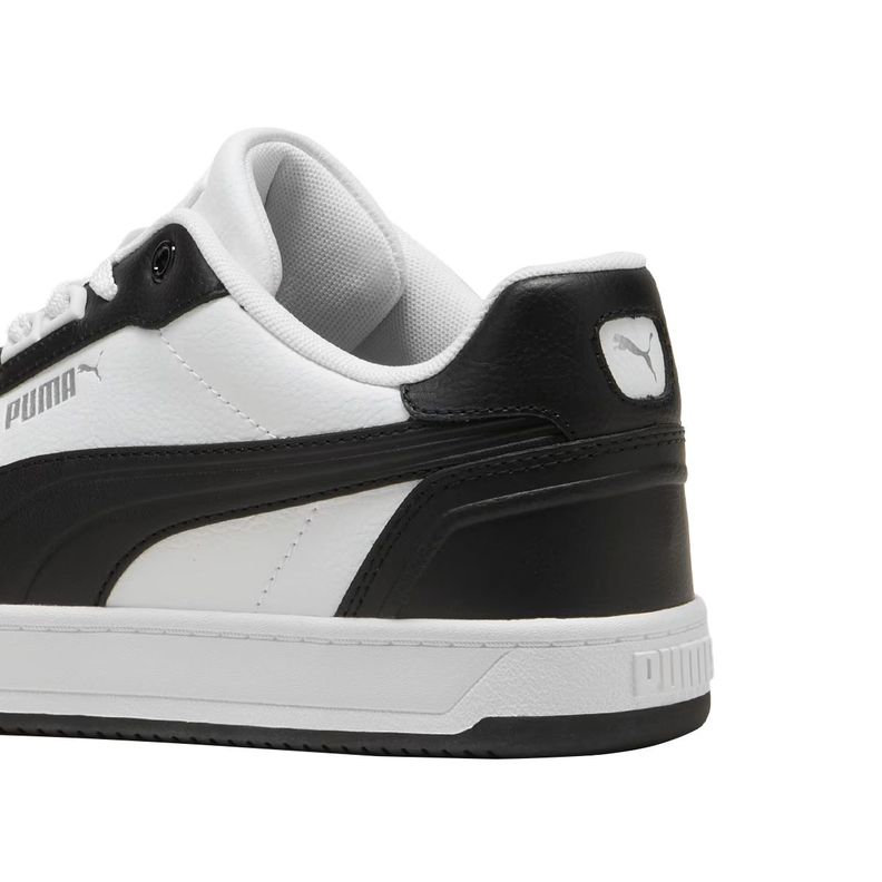 Zapatillas Urbanas Puma Caven 2.0 Lux Unisex Blancas/Negras-3