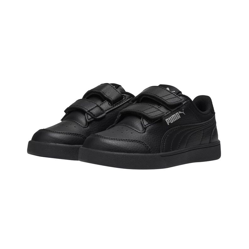Zapatillas Urbanas Niños Shuffle Puma Negras-2