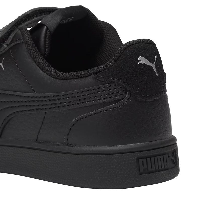 Zapatillas Urbanas Niños Shuffle Puma Negras-5
