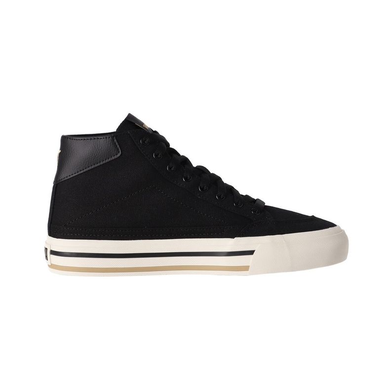 Zapatilla Puma Court Classic Vulc Mid Hombre Negras/Beige-1