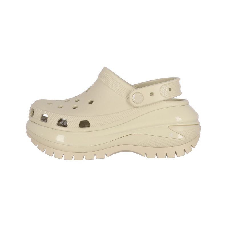 Zueco Crocs Mega Crush Clog Hombre Beige-1
