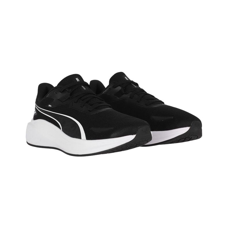 Zapatilla Puma Skyrocket Lite Hombre Negras/Blancas-2
