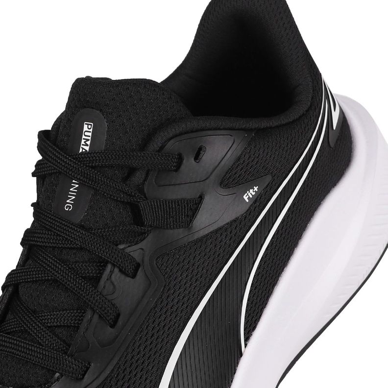 Zapatilla Puma Skyrocket Lite Hombre Negras/Blancas-5